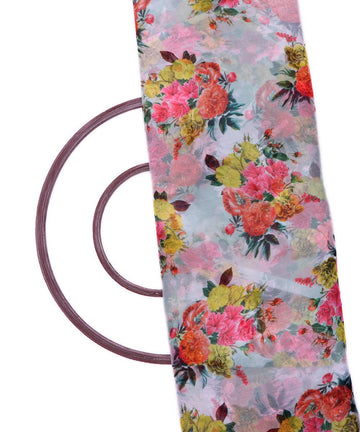 floral print chiffon fabric
